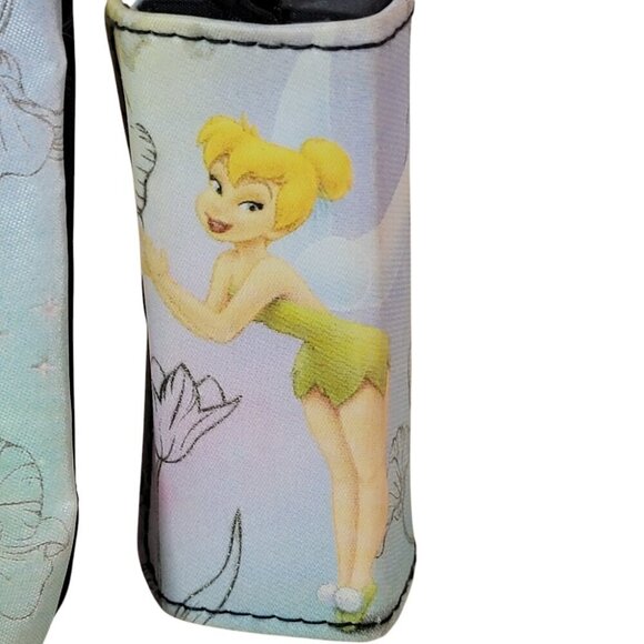 Disney Tinkerbell Sequin Cosmetic Case with Lipstick Holder - Picture 3 of 9